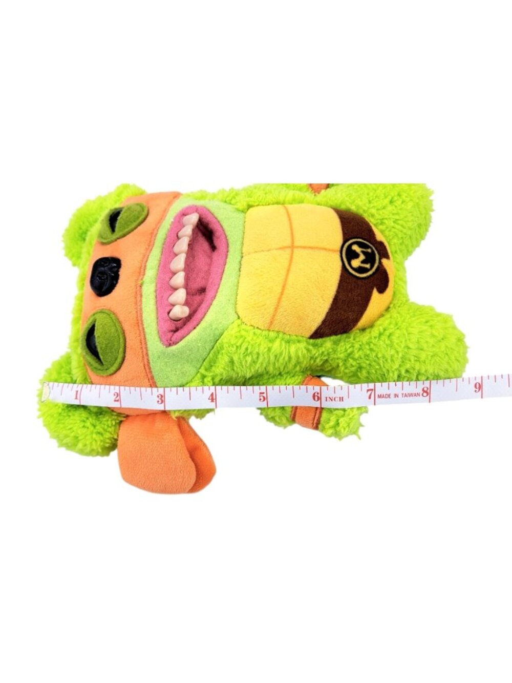 Teenage Mutant Ninja Turtle Fuggler Plush Michelangelo Limited Ed Glow Butt-On - Picture 7 of 7